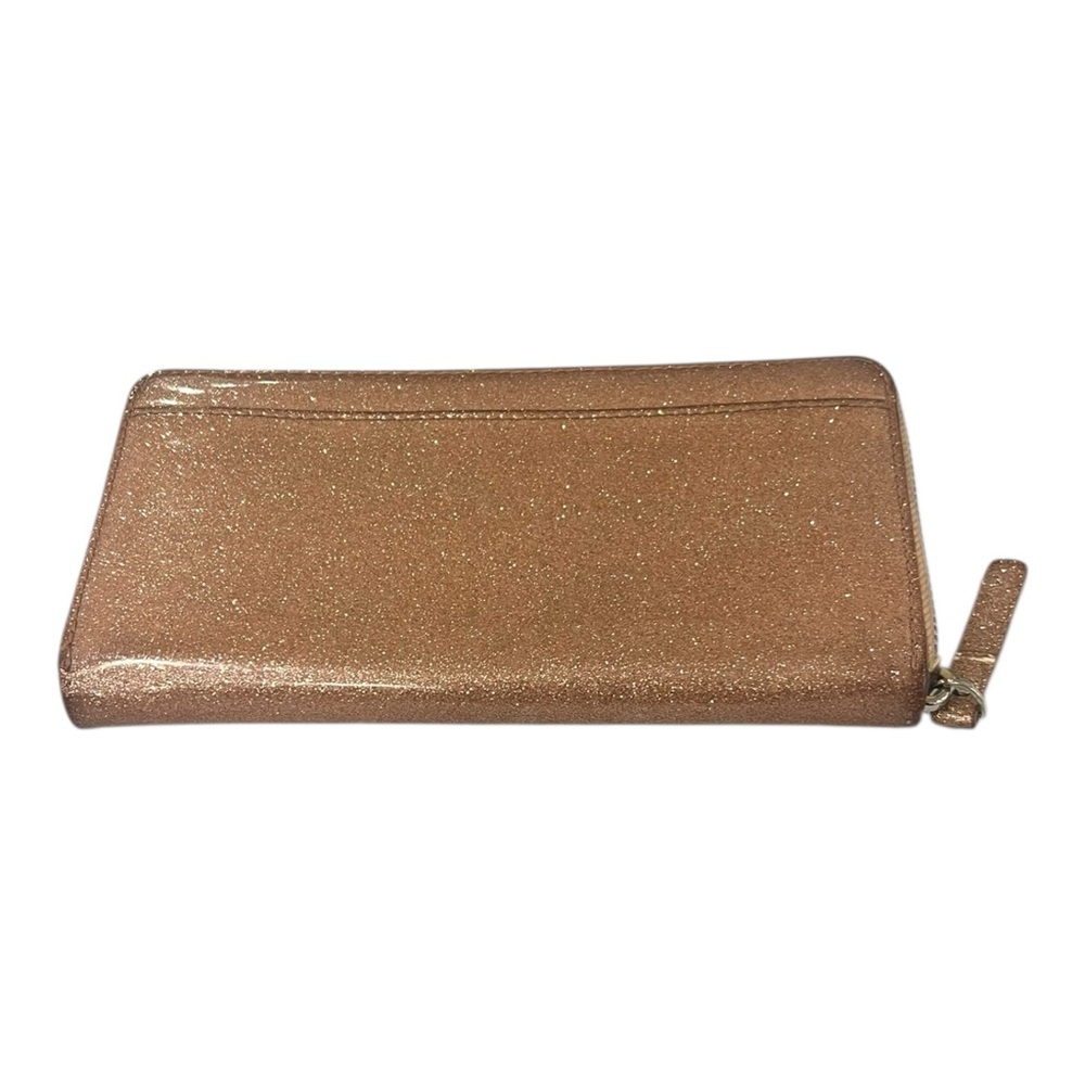 Kate Spade New York Glitter Pink Wallet Nice Feel And Good Inside Preppy Mint - Picture 3 of 6